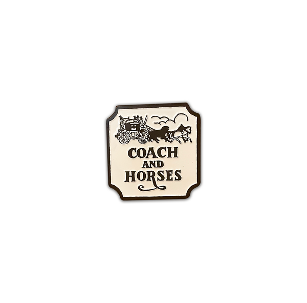 Coach & Horses Enamel Pin