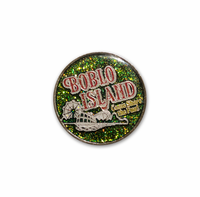 Boblo Island Enamel Magnet